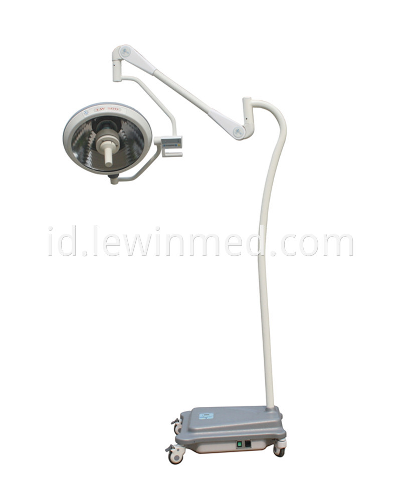 Floor type halogen lamp